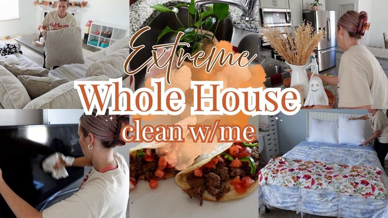 ЭКСТРЕМАЛЬНАЯ ЧИСТОТА СО МНОЙ // УБОРКА ВСЕГО ДОМА 2025