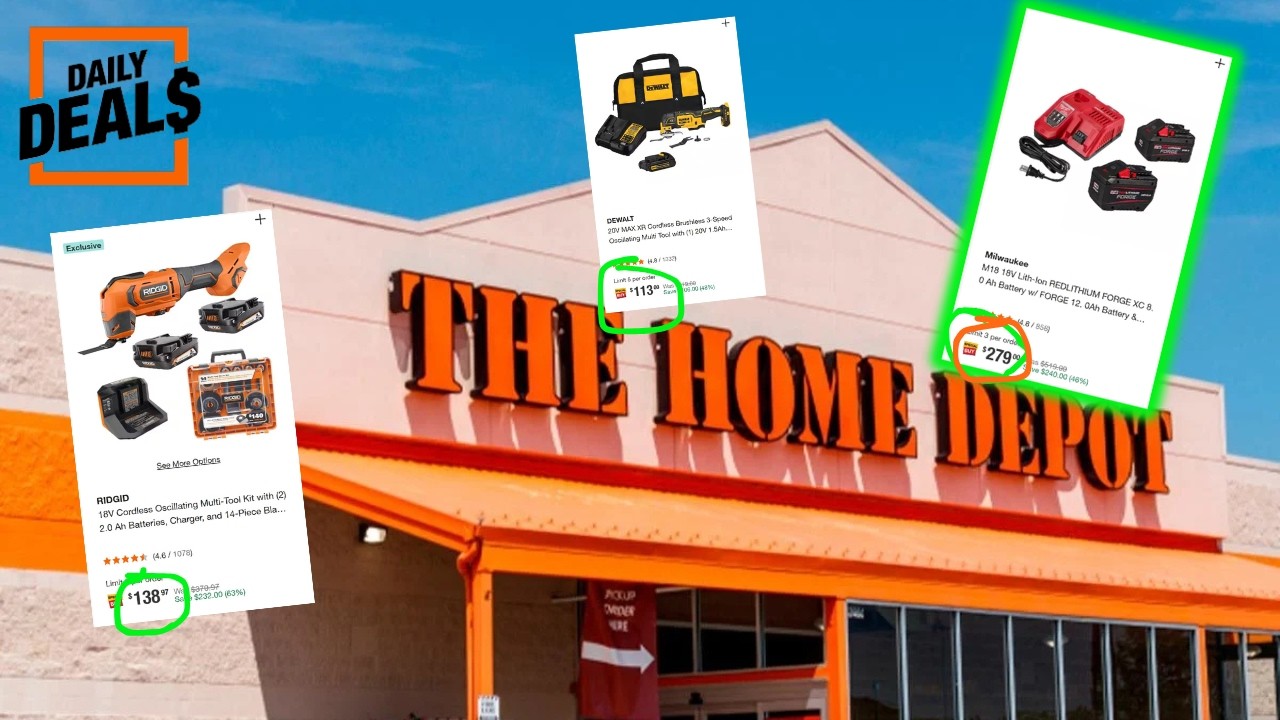Home Depot Tool Deals That Are Almost Too Good to Be True