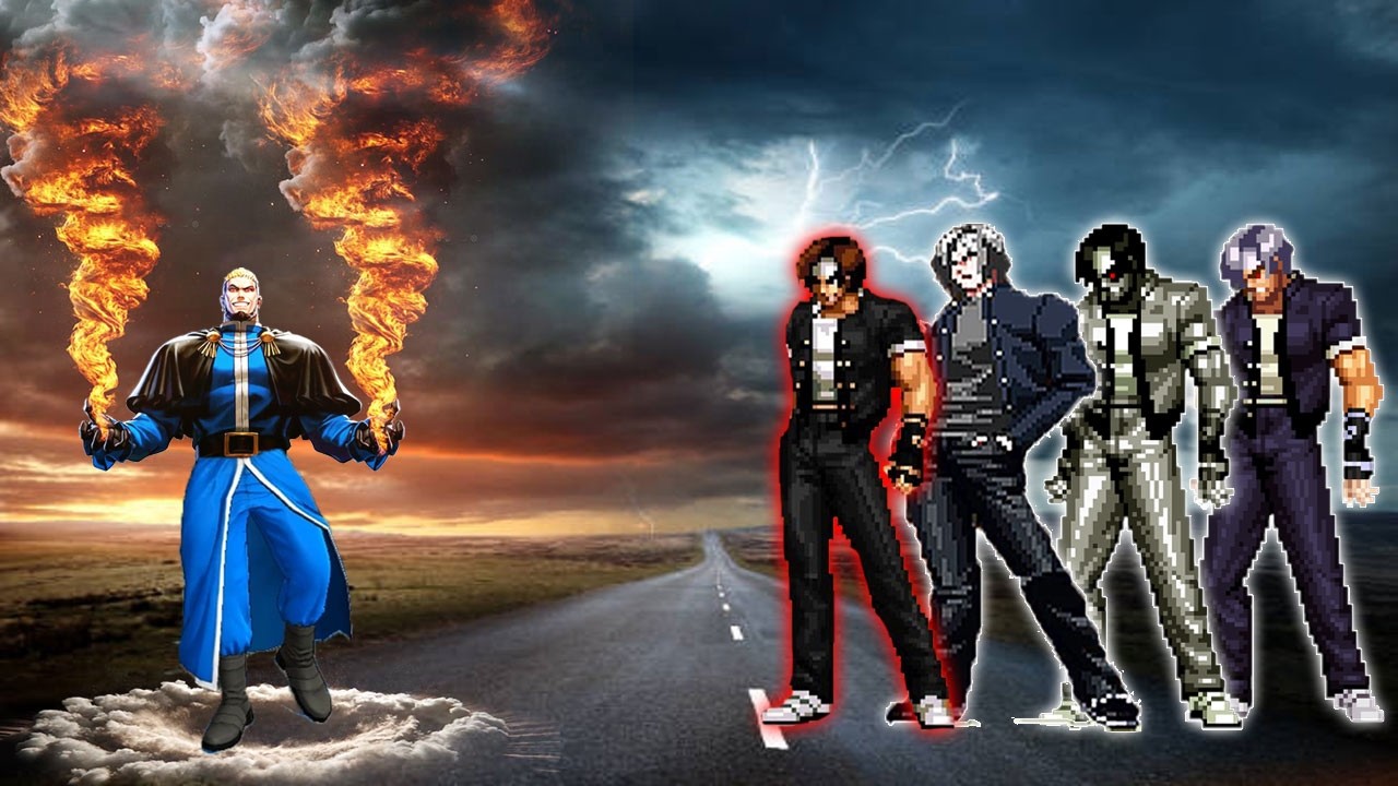 [Mugen KOF] Lord Goeniko Vs Kyo KUsanagi Team