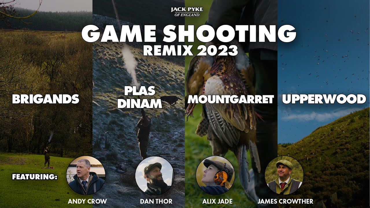 Game Shooting Remix 2023 | Pheasant Shooting with Andy Crow, Dan Thor, Alix Jade and James Crowther