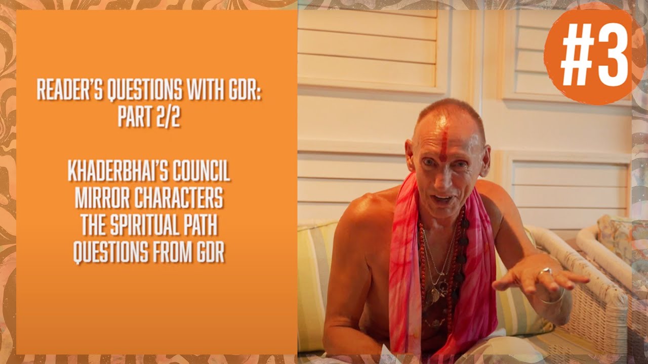 Shantaram Readers' Questions with GDR - Podcast #3