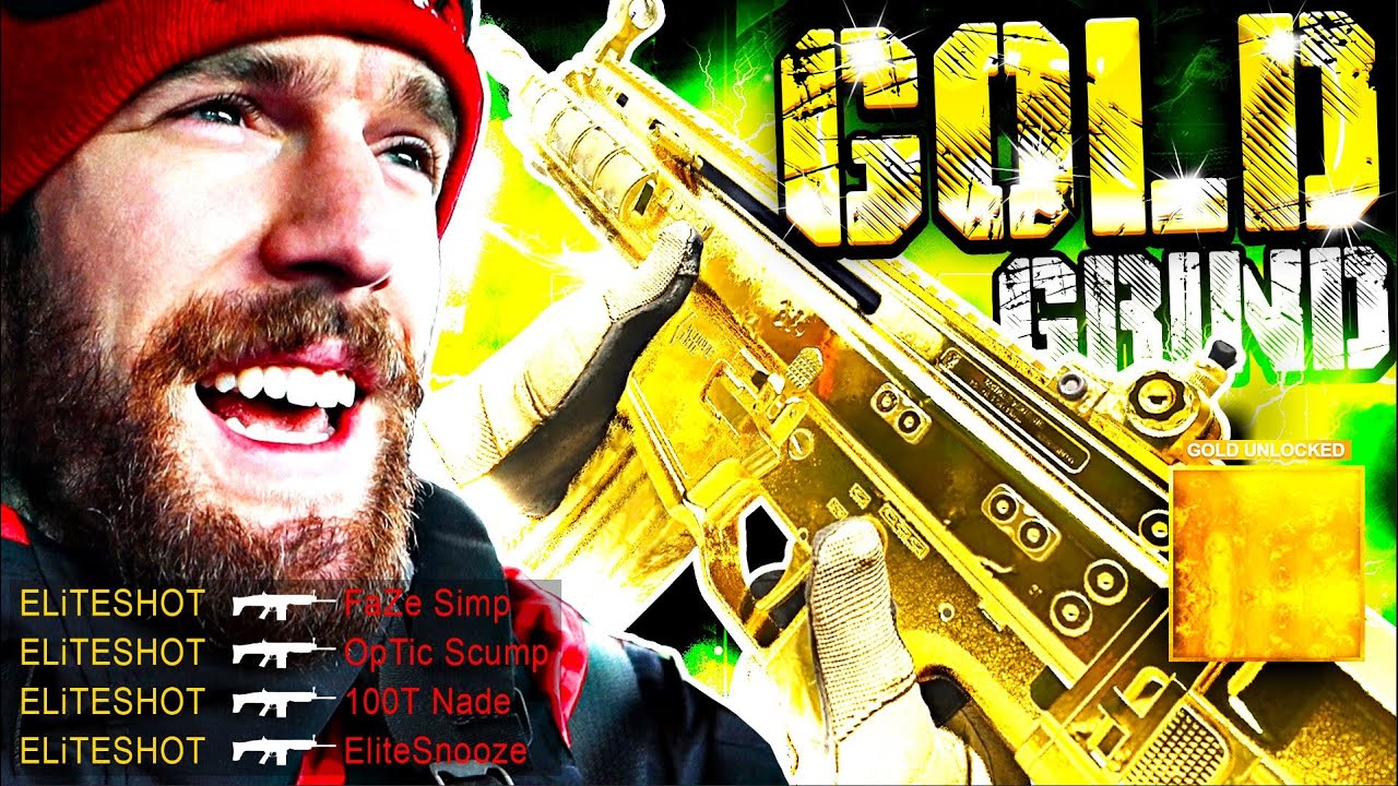 MW2 GOLD CAMO GRIND! 🟨