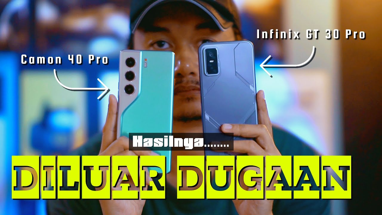 Tecno Camon 40 Pro VS Infinix GT 30 Pro Camera Test