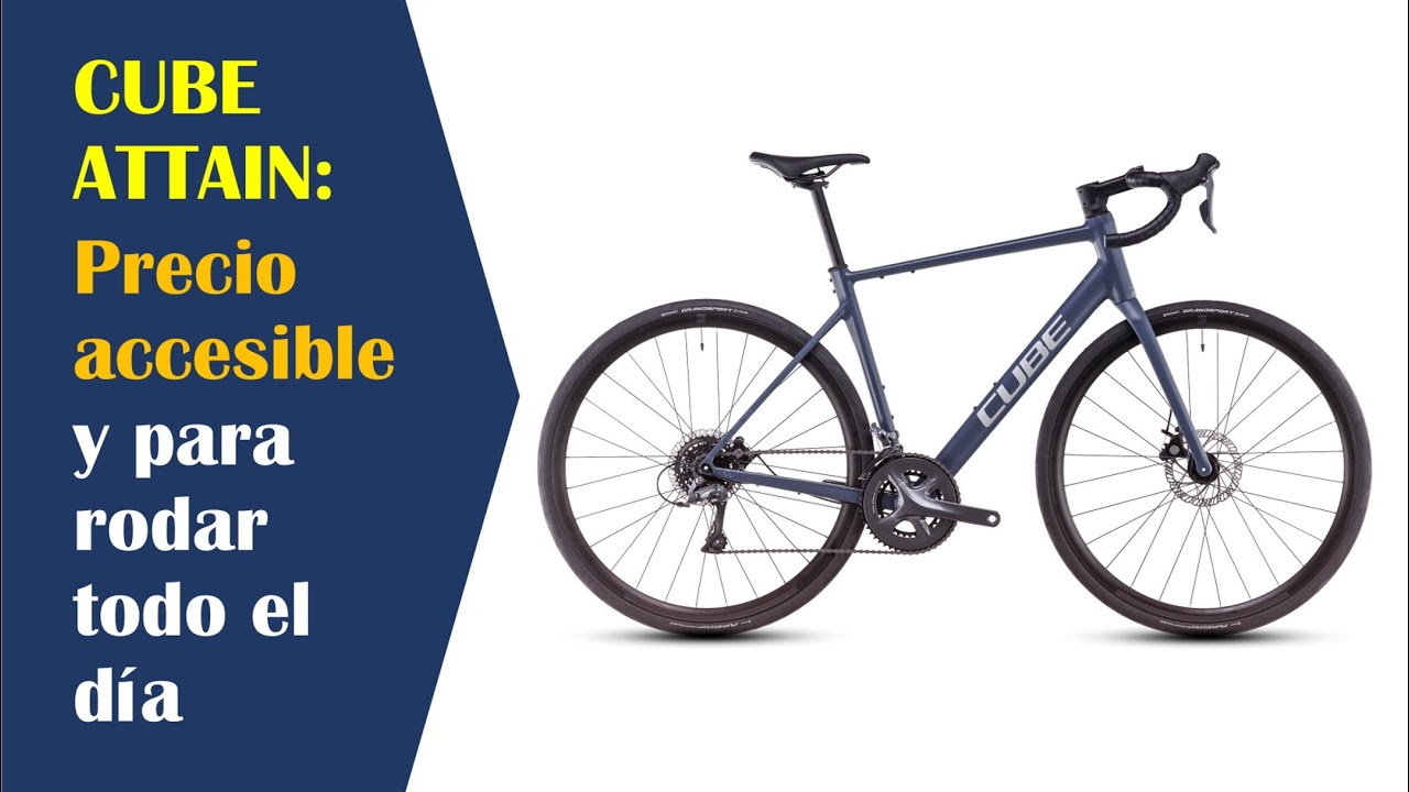 CUBE Attain Pro 2025 con Shimano Claris