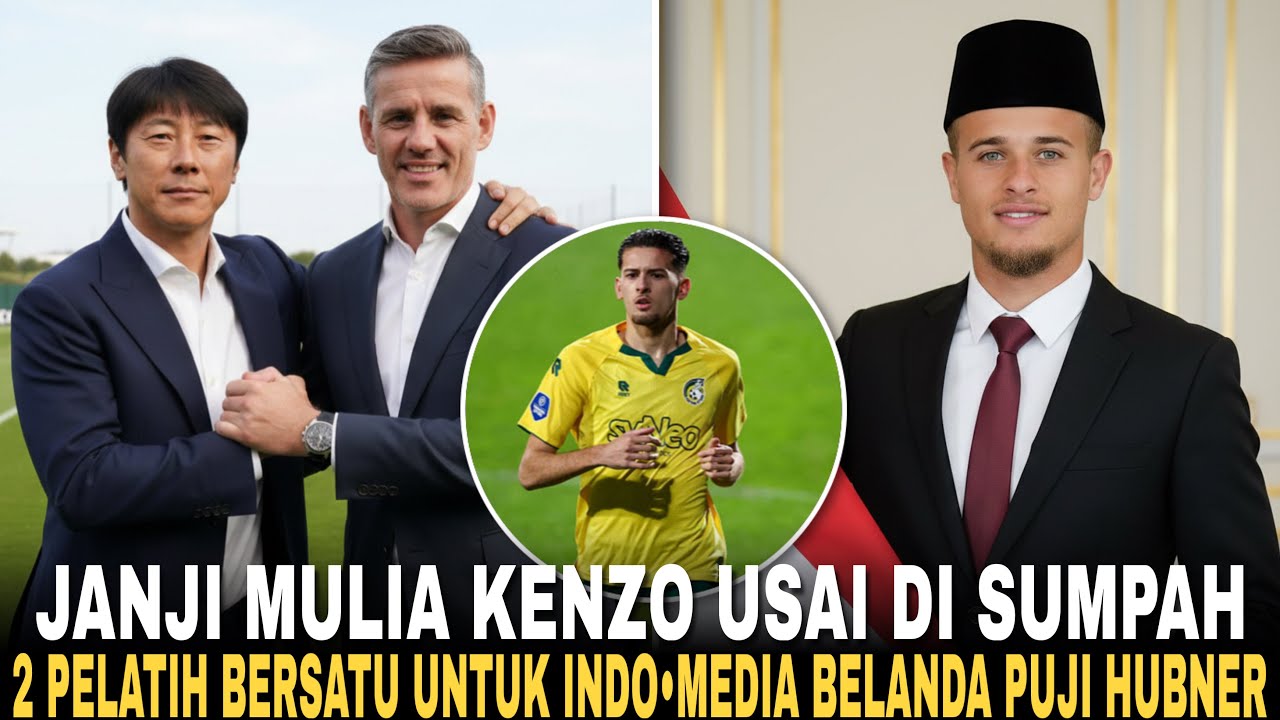 ERA BARU GARUDA! Hubner Menggila di Belanda, Kenzo RESMI di Naturalisasi•Restu STY Untuk Herdman