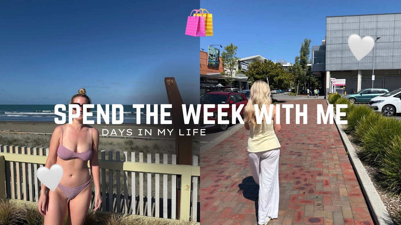 spend some days in CHRISTCHURCH with me★ hot pools, mall shopping & good eats 🥗☀️