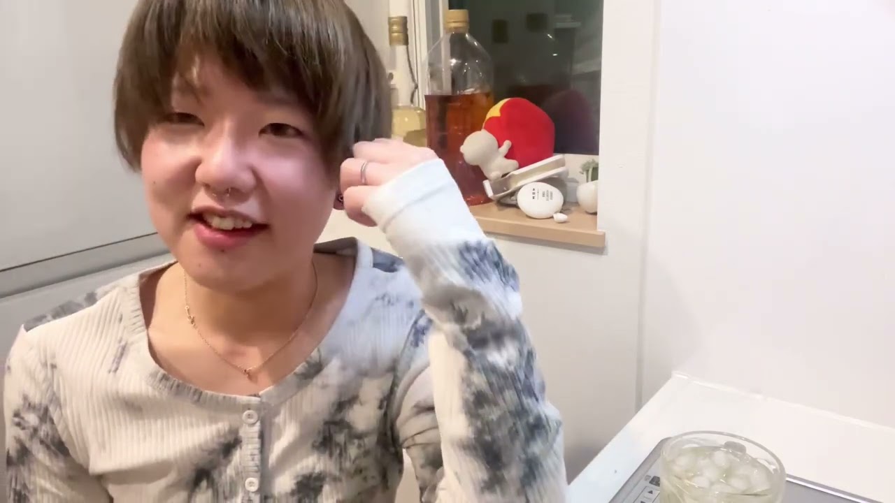 【本題は3:05〜】ぶっ飛んだ2児の母が最近開けたニップルの話をのみながら語る【14Gニードル セルフ】