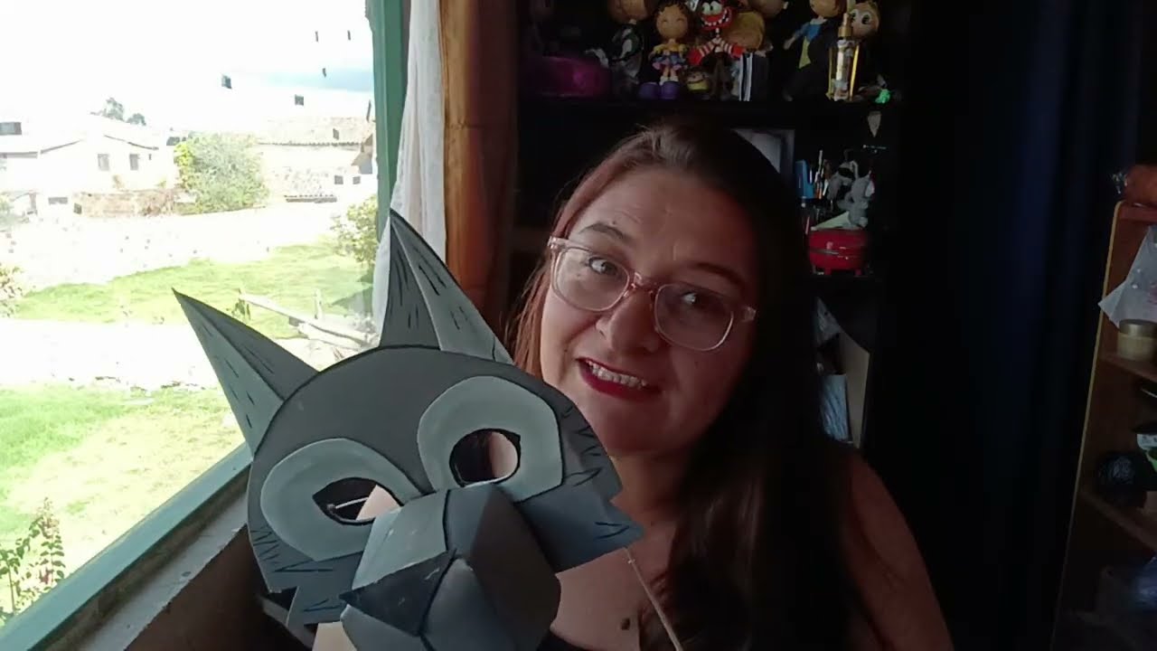 Cómo hacer un antifaz o máscara lobo 🐺