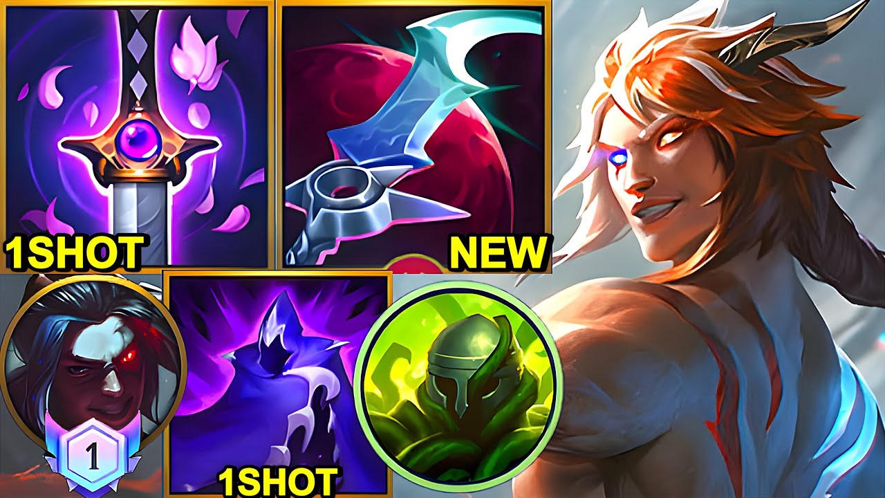 Wild Rift China Top1 Kayn Jungle - NEW Eclipse ONE SHOT RED KAYN BUILD RUNES - RED Kayn BROKEN ?