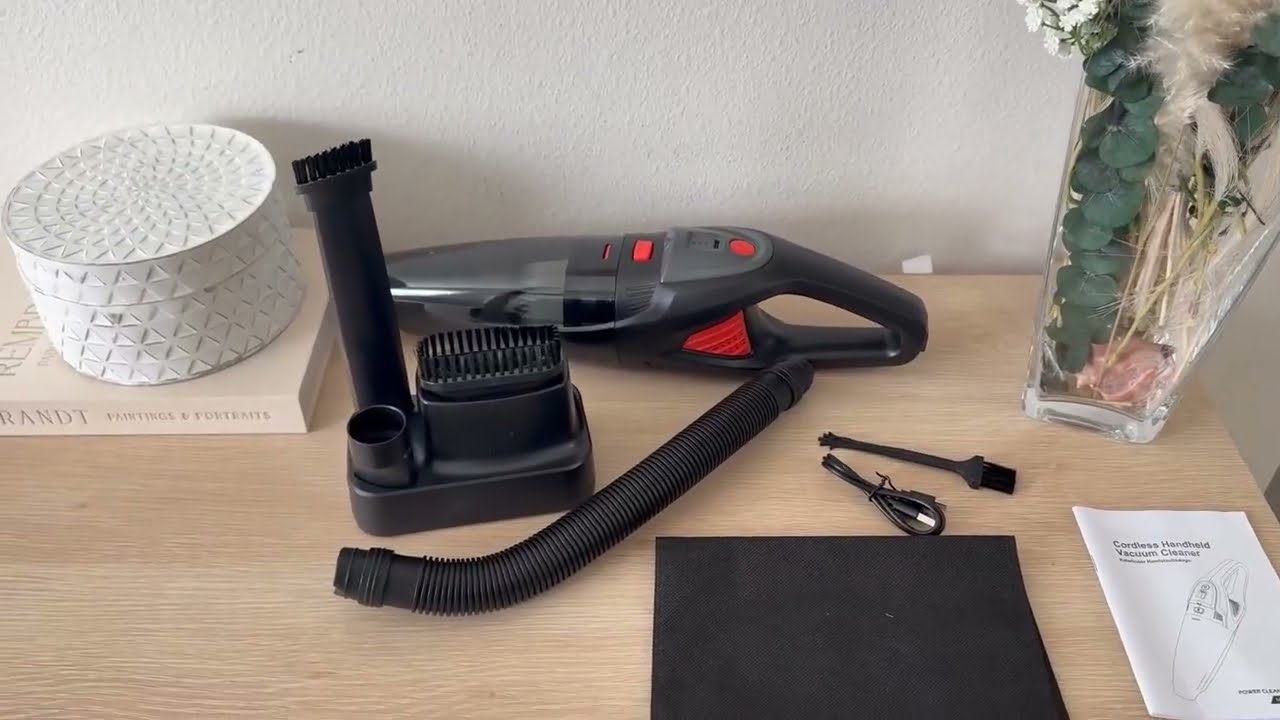 Handheld Vacuum Cordless 25000PA Powerful Suction Review