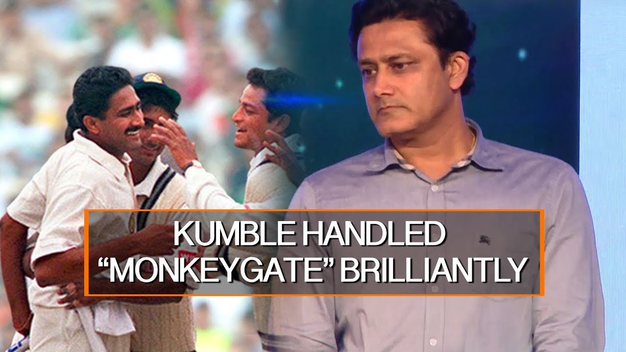 KUMBLE HANDLED “MONKEYGATE” BRILLIANTLY