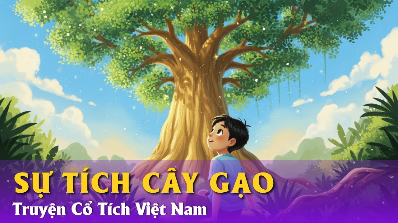 Sự Tích Cây Gạo – Truyện Cổ Tích Việt Nam Hay Nhất Cho Thiếu Nhi