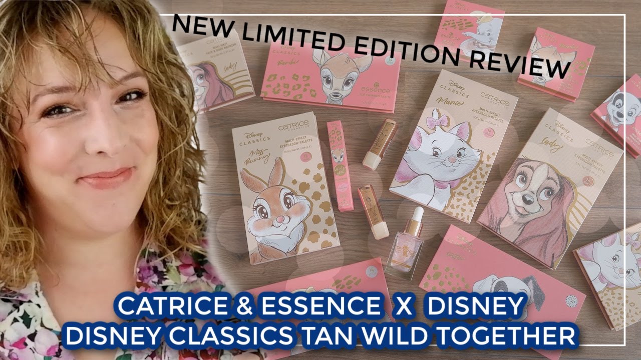 CATRICE & ESSENCE DISNEY CLASSICS TAN WILD TOGETHER LIMITED EDITION // New in, review, swatch & GRWM