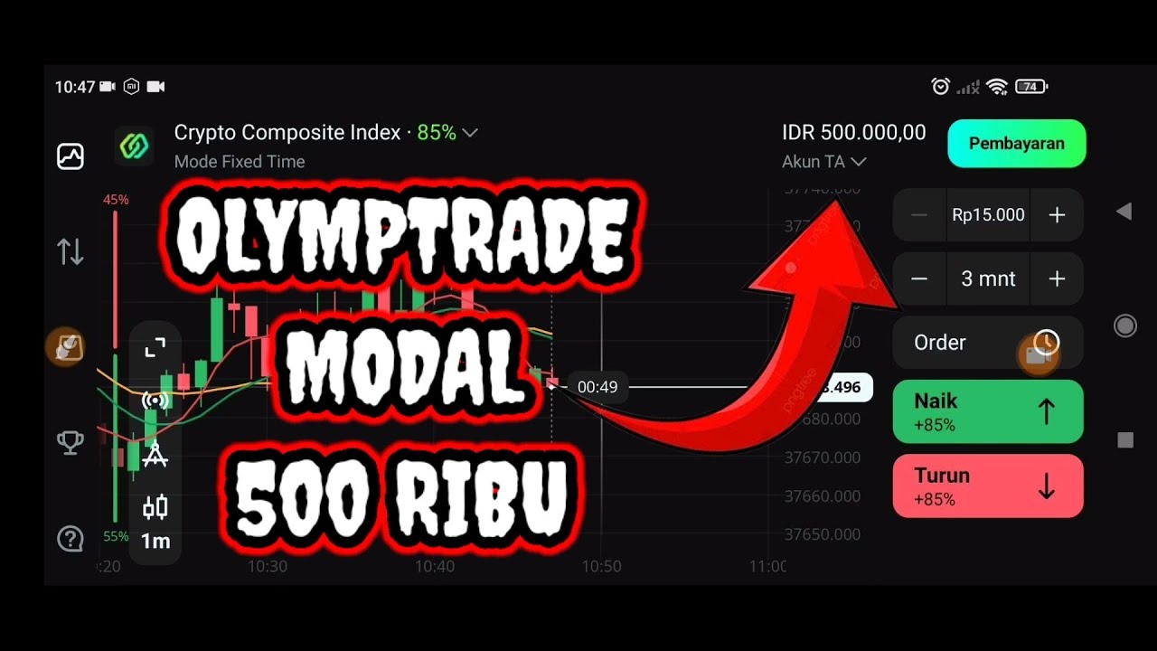 Part2 Olymptrade modal 500 RIBU 