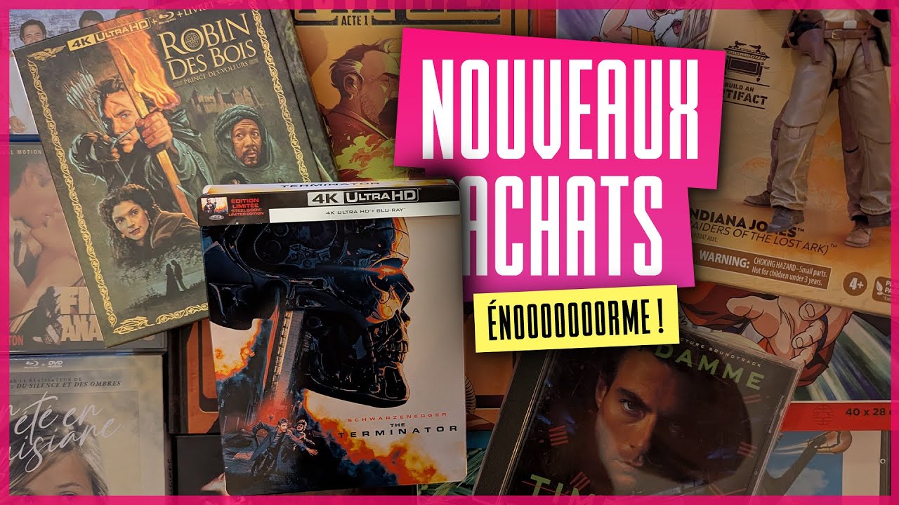 🦾 Terminator, Robin des bois, Timecop, Indiana Jones,...
