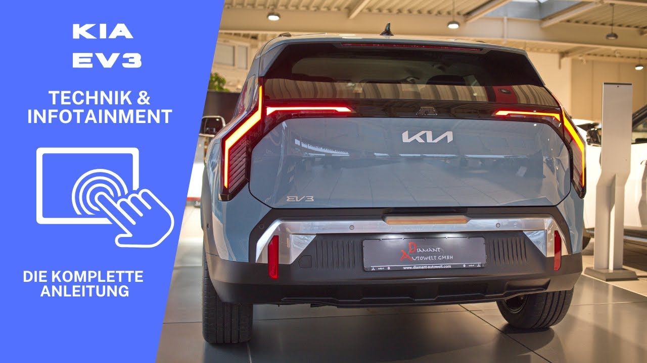 Kia EV3 - Die Anleitung - Technik, Cockpit und Infotainment/Multimediasystem (ab MJ 2025)