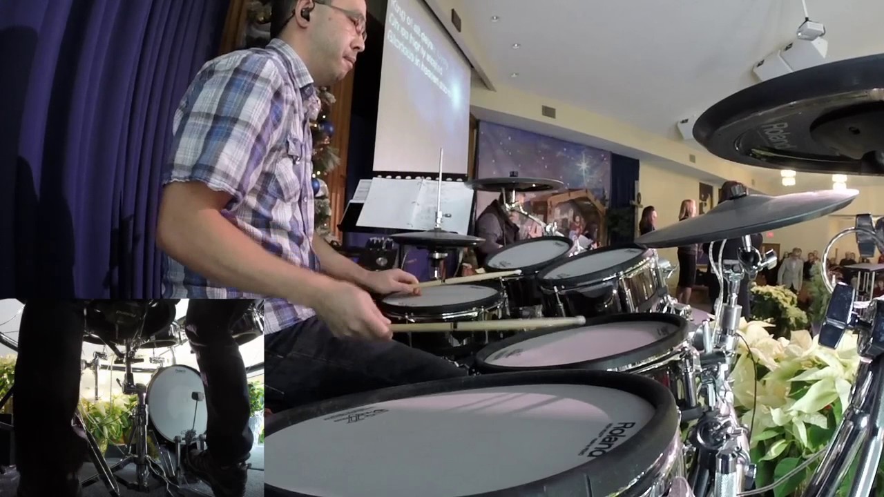 Live Drum Covers: Here I Am To Worship