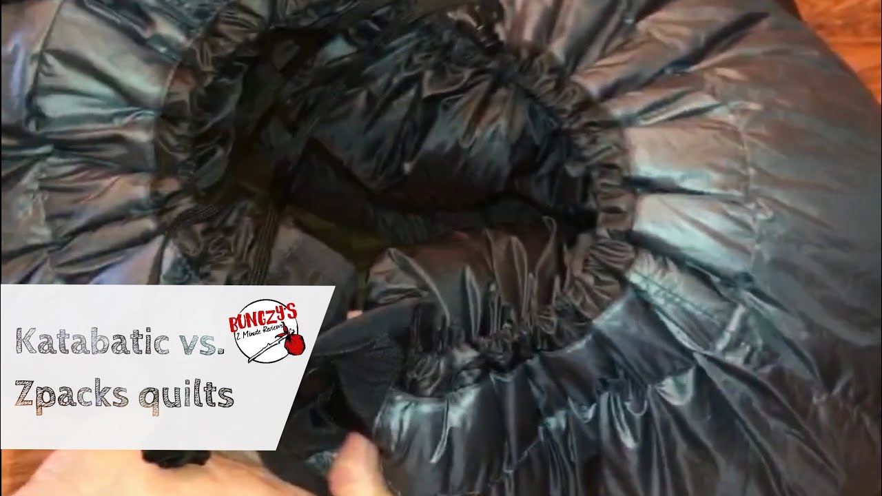 Katabatic vs. Zpacks Quilts Review
