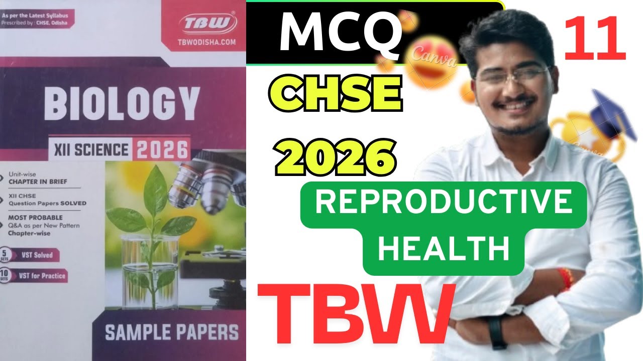 Reproductive Health | MCQs TBW Sample Paper 