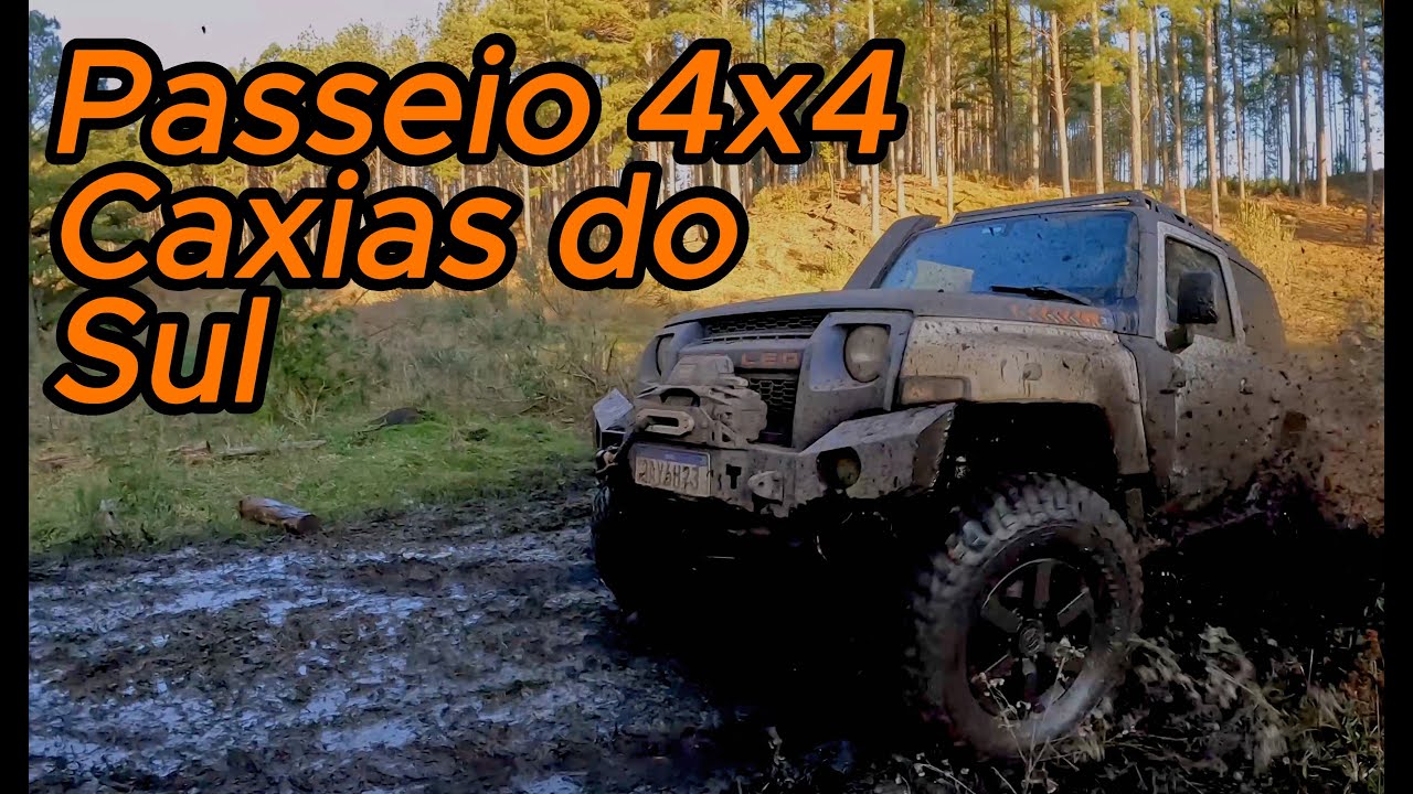 PASSEIO 4X4 SOMOS ADVENTURE - CAXIAS DO SUL / TROLLER, MITSUBISHI, TOUAREG, RANGER, VITARA, FRONTIER