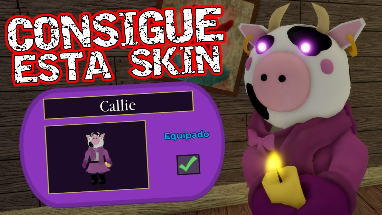COMO TENER la SKIN (CALLIE) 😨 PIGGY: But NOSTALGIA ROBLOX #roblox #piggy #update