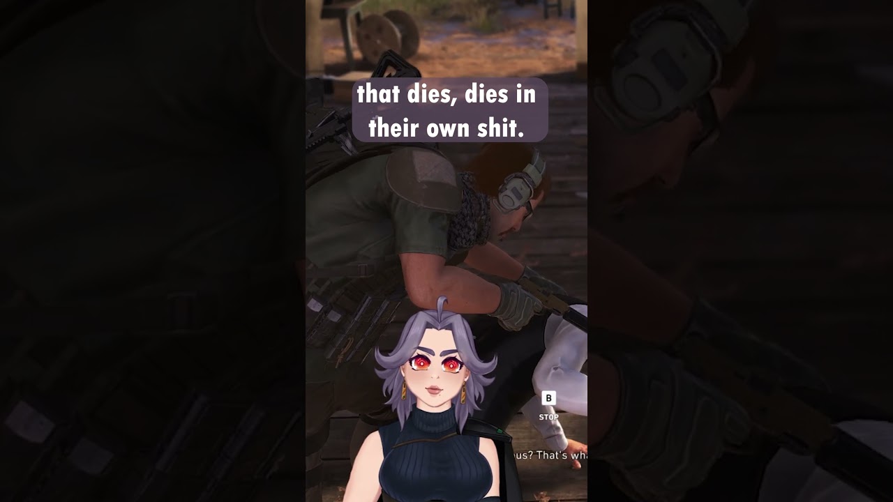 Not how i planned to confront death.  #gaming #vtuber#fps #silly