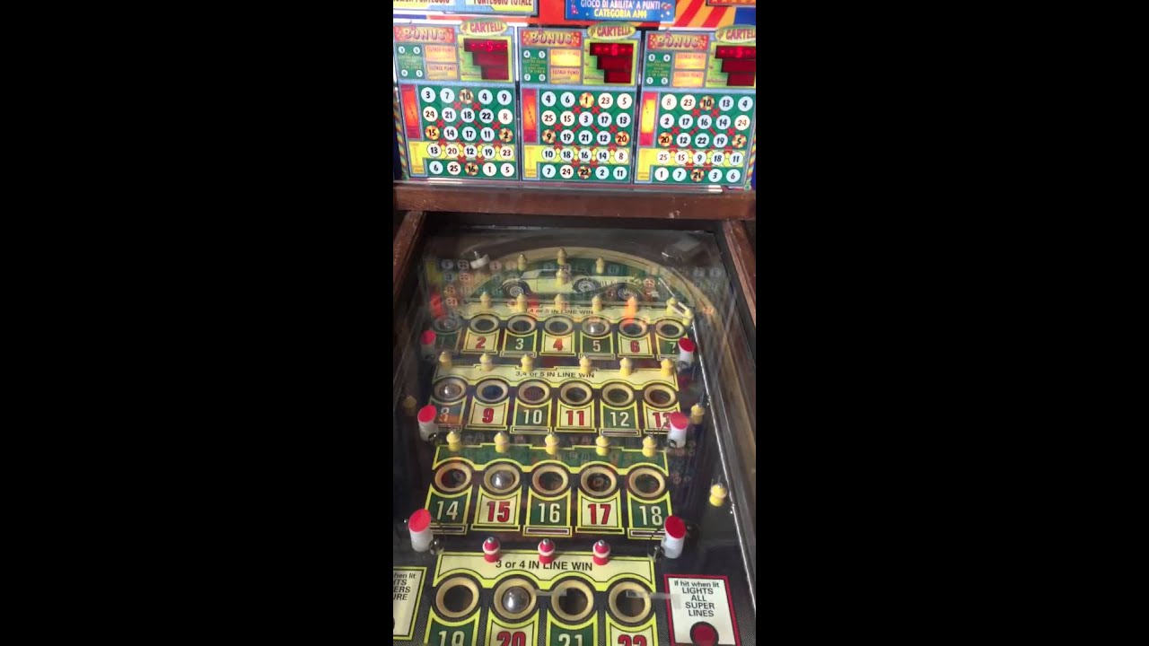 Flipper Pinball BINGO - SIRMO Penalty II Made in Belgium - USED Condition 9/10 - sale on Ebay