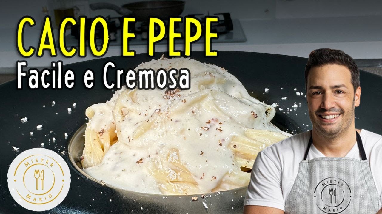 Spaghetti Cacio e Pepe, tutti i segreti, passo passo, per farla cremosa e calda senza cacio filante