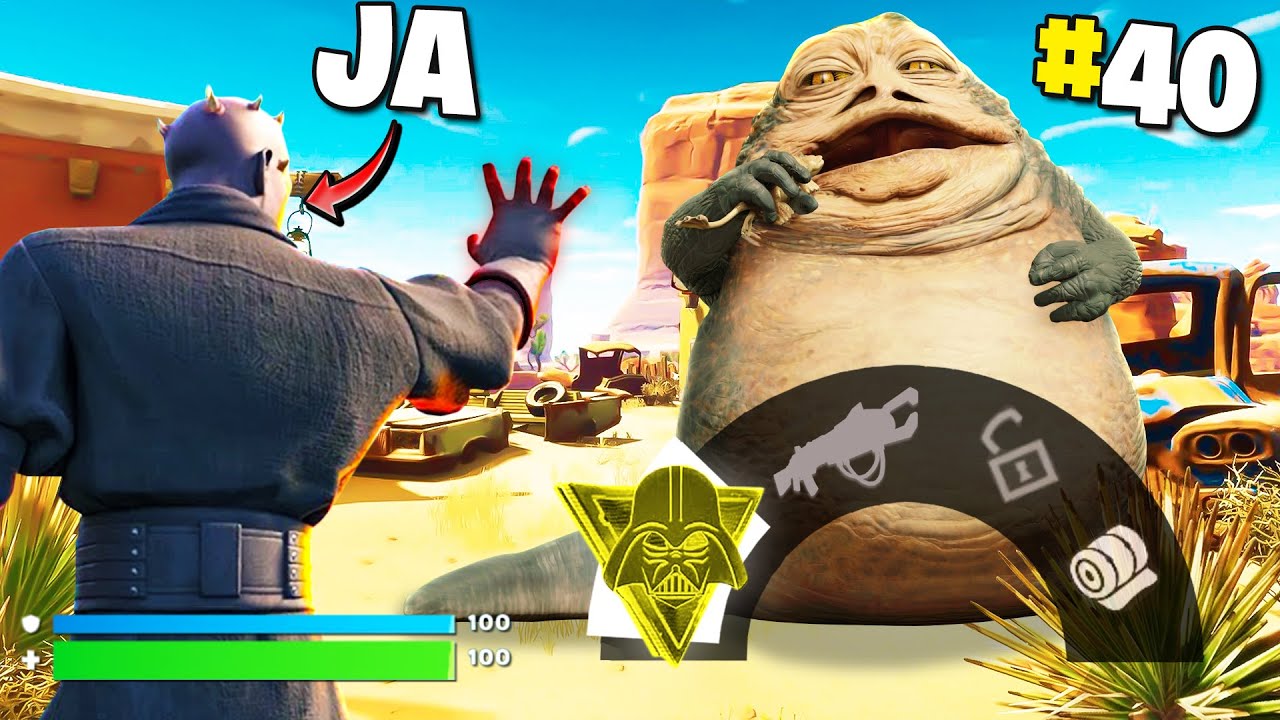 40 MIT&Oacute;W sekretnej MOCY JEDI w Fortnite!