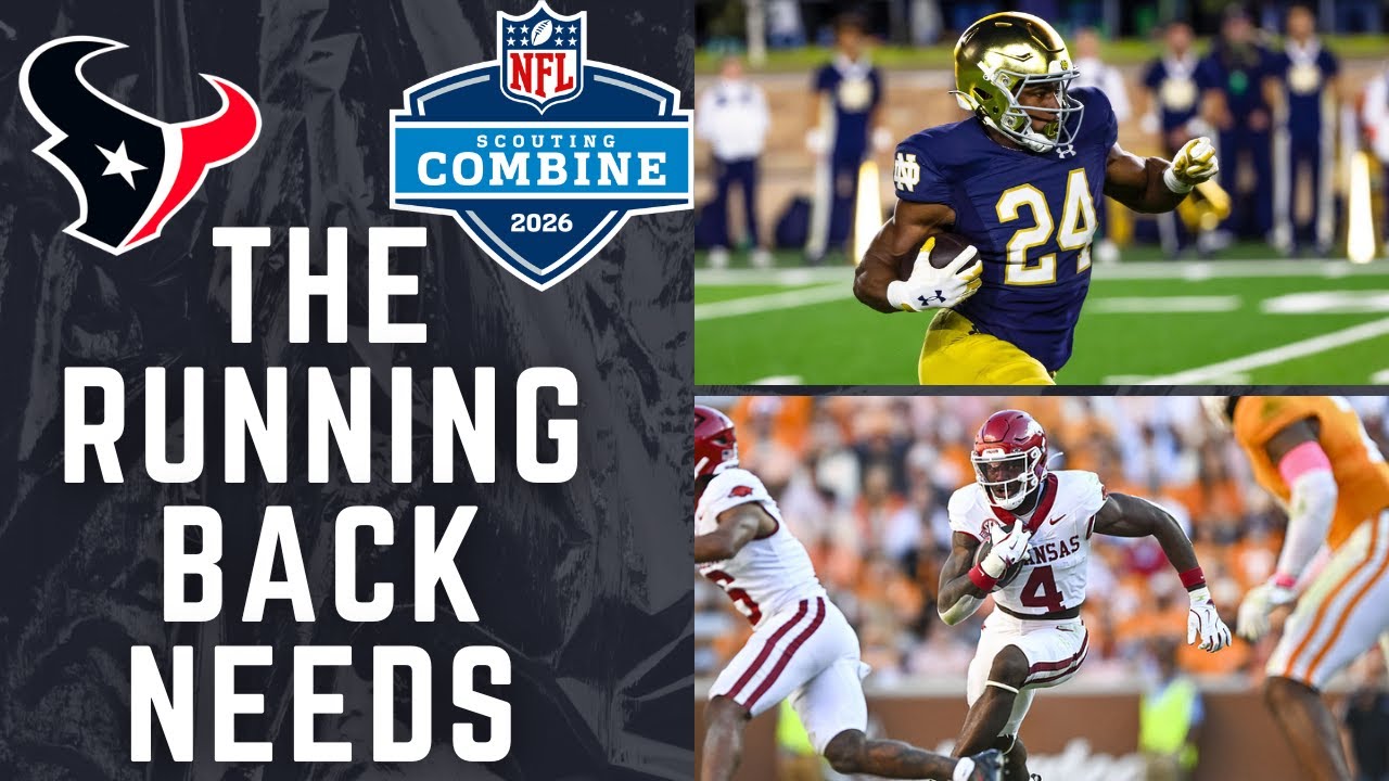 The Houston Texans MUST Improve at Running Back and These Draft Picks Can Help