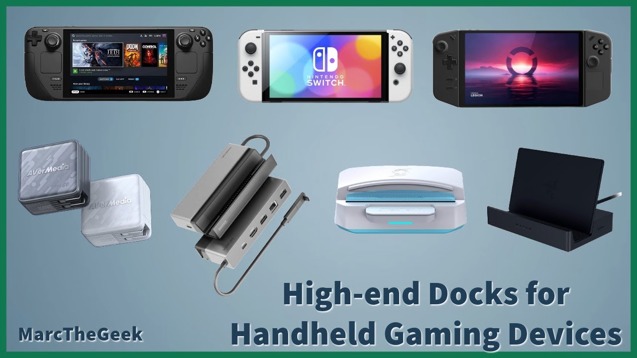 Are These High-end Docks for Handheld Gaming Devices Worth it?