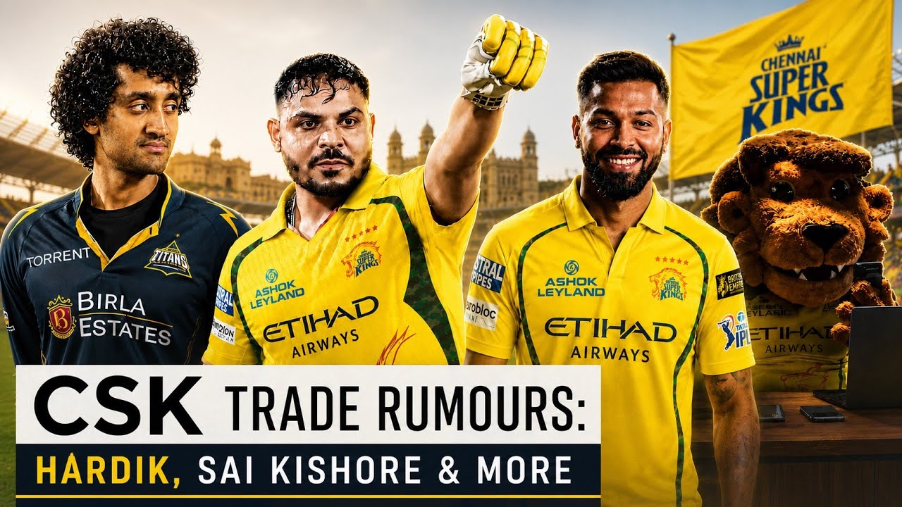 CSK Trade Rumours: Hardik, Sai Kishore & More.. 💛 | CSK Trade Talks 2027 ✅
