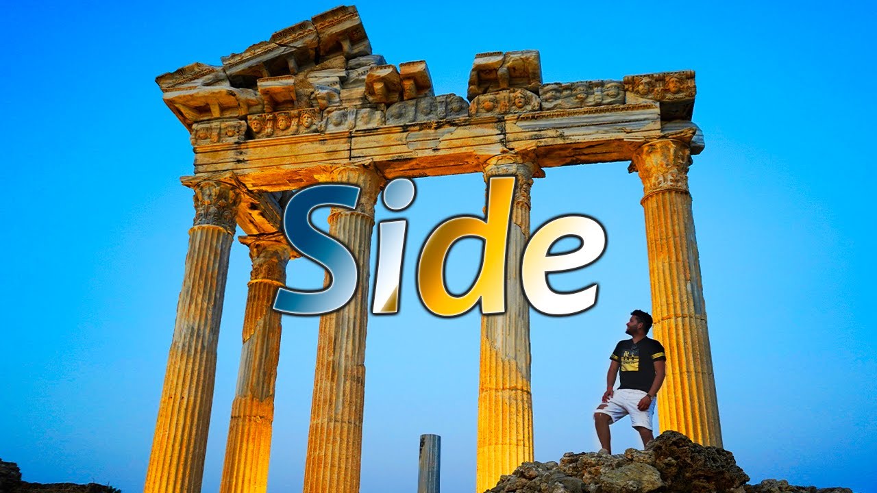 La interesante ciudad de SIDE Turquía | Viaja con Yoel 4K