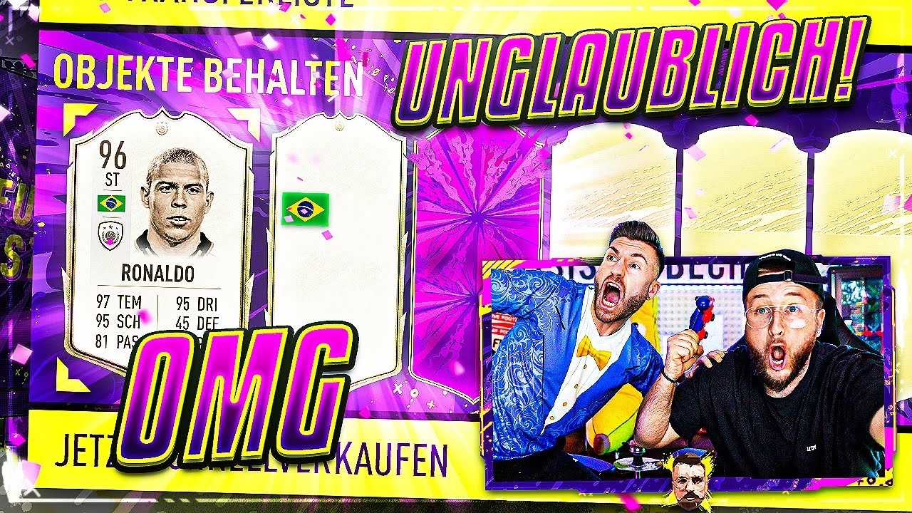 Heftige Brasilien ICON auf Ansage + FUTURE STAR im PACK 😱 🔥R9 96 Prime ICON Gegönnt !! FIFA 20