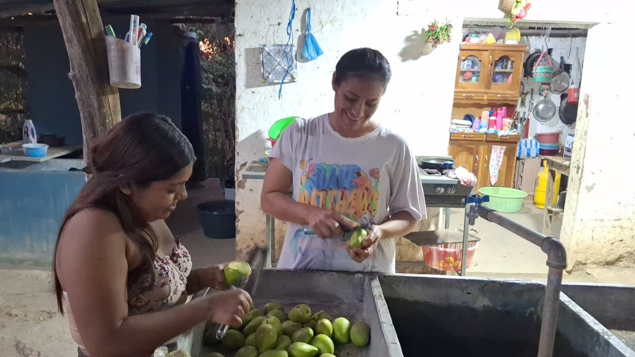 PREPARAREMOS UNAS RICAS MANGONIADAS 😋😋