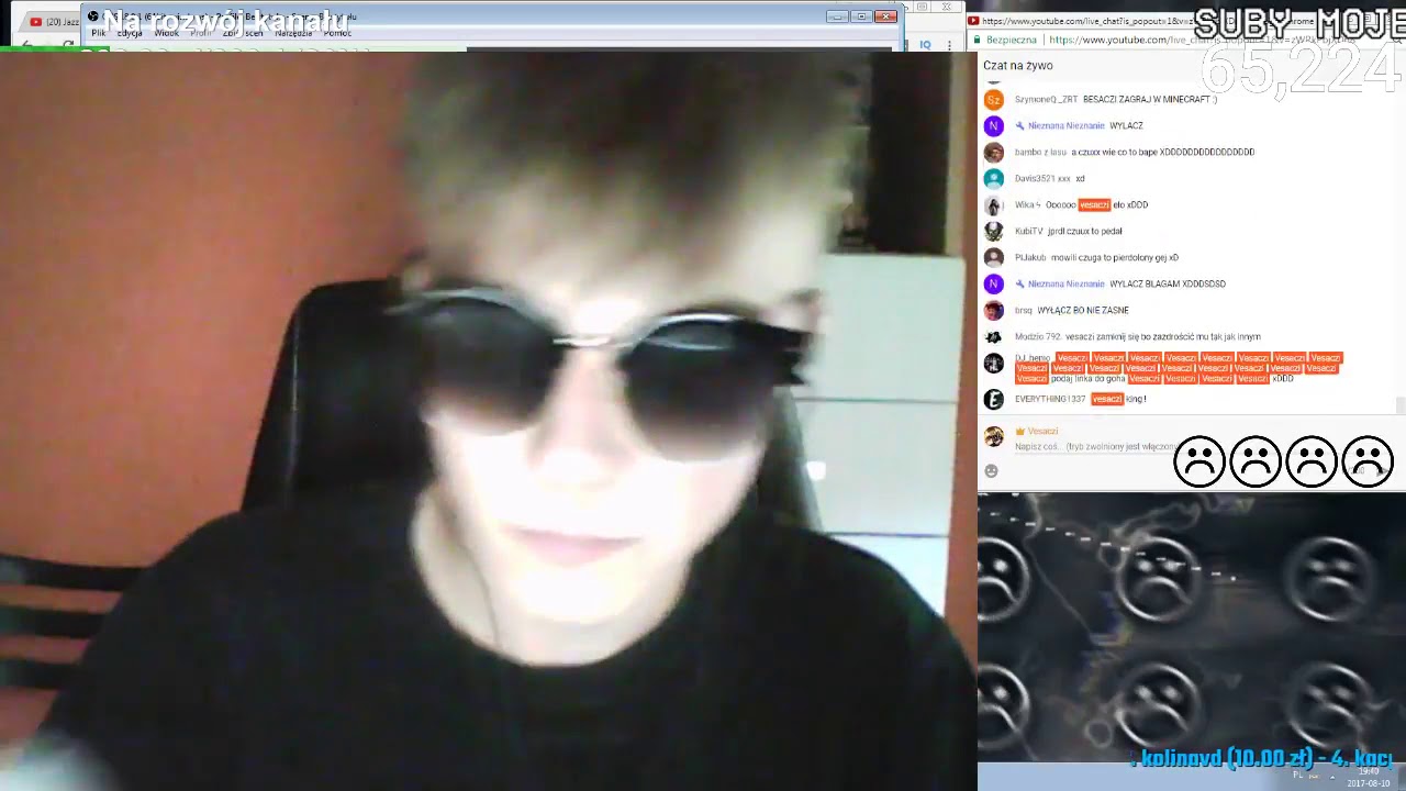 Vesaczi ciśnie Czuuxa