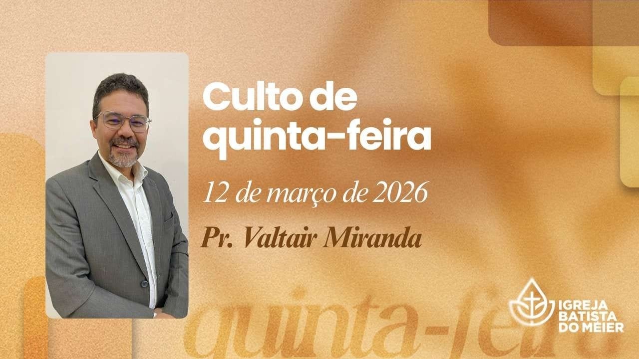 Culto de Oração - 12/03/2026