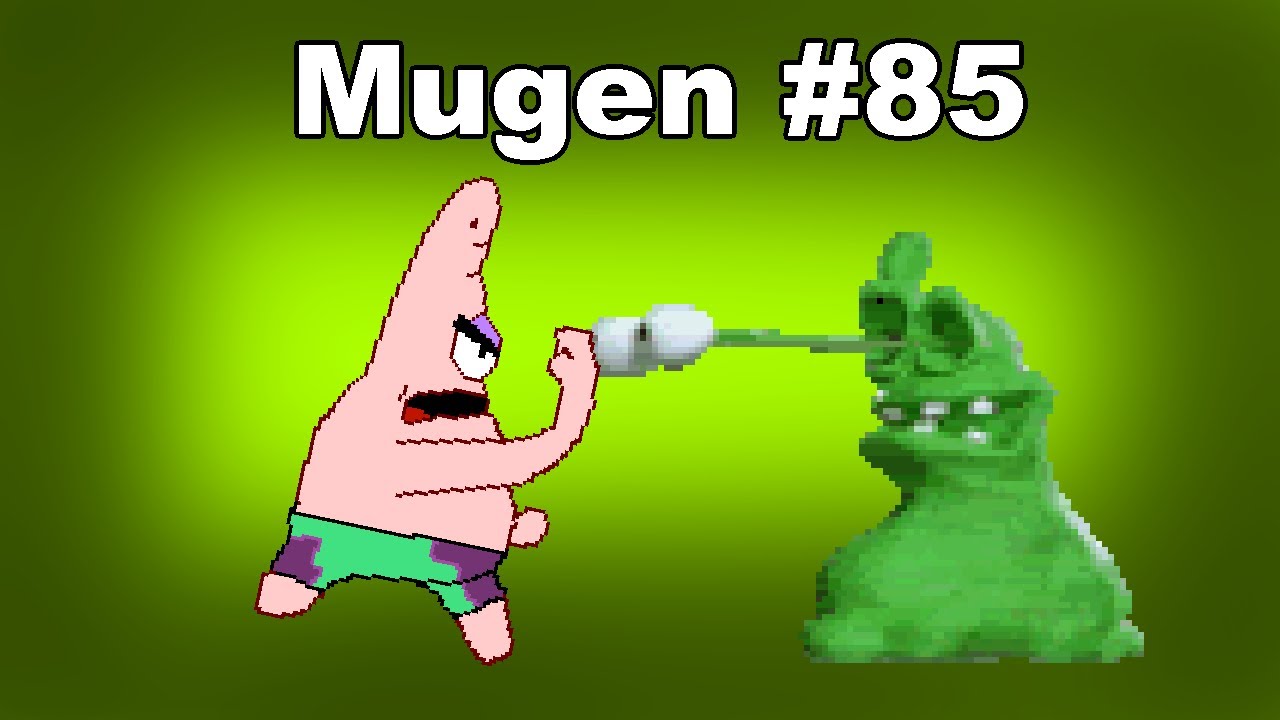 Mugen #85: Patrick Star vs Blob