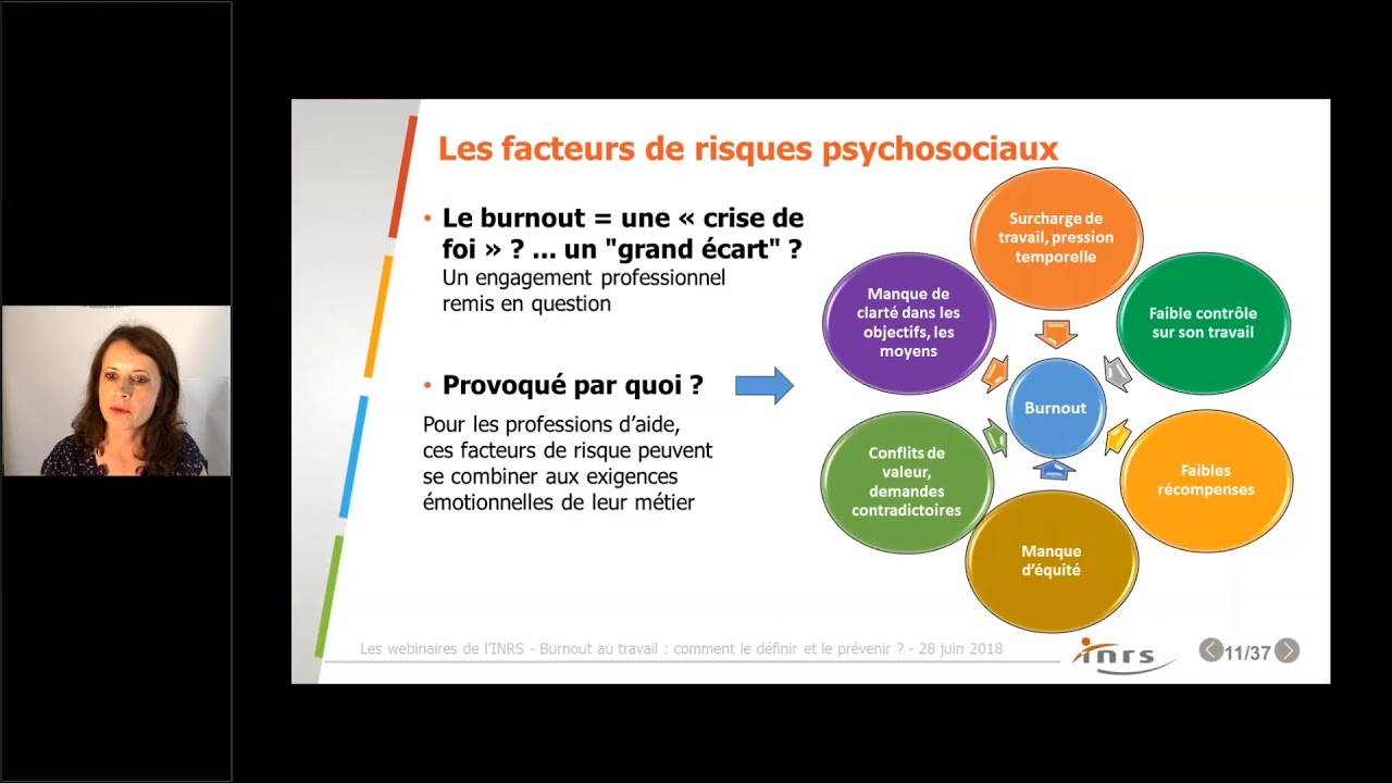 Webinaire - Burnout au travail : comment le d&eacute;finir et le pr&eacute;venir