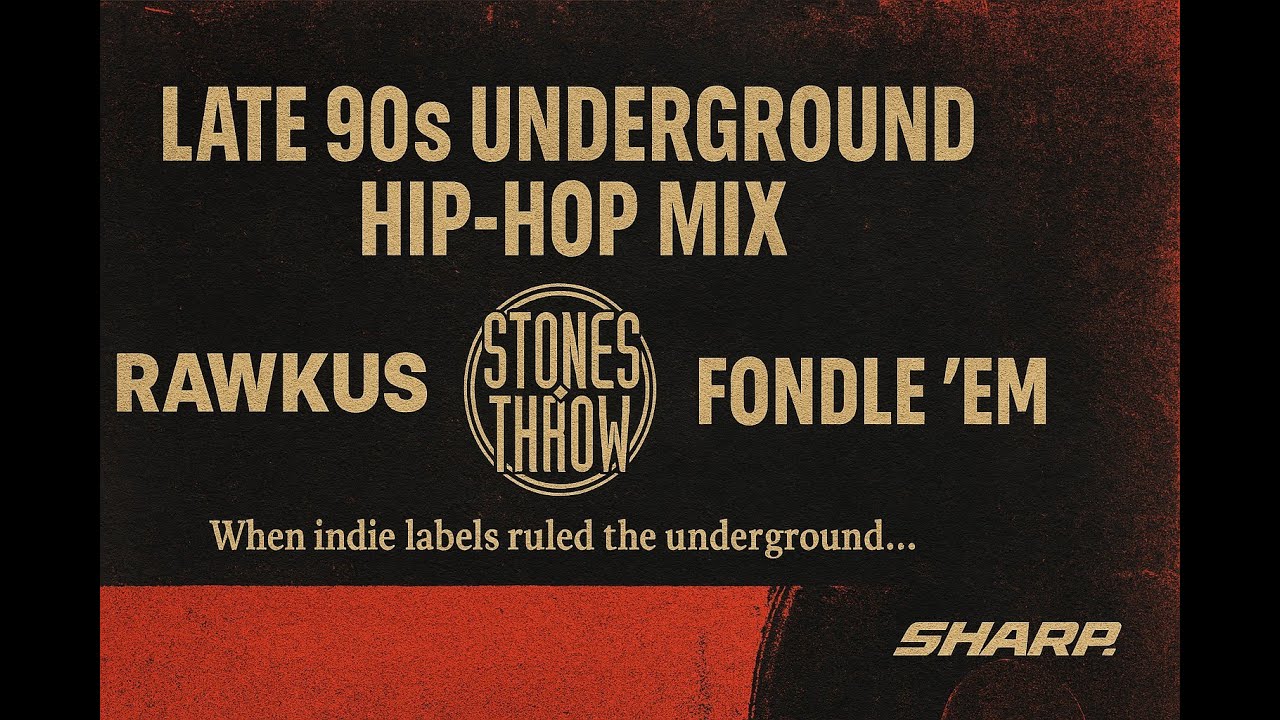 Late 90's Underground Hip-Hop Mix | Rawkus, Stones Throw, Fondle 'Em Classics (1997-1999)