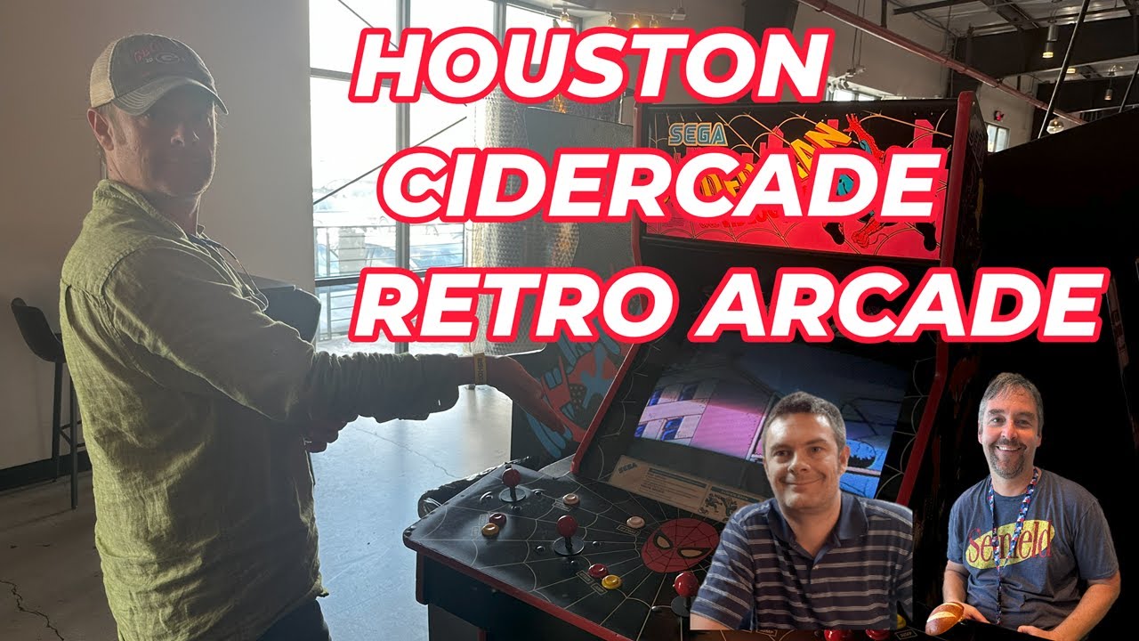 Houston - Disembark Ship, Cidercade Retro Arcade, TexMex Food & more