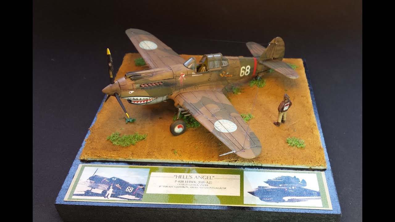 FULL BUILD Curtiss Hawk 81-A-2 Airfix 1/72, el de Charles 