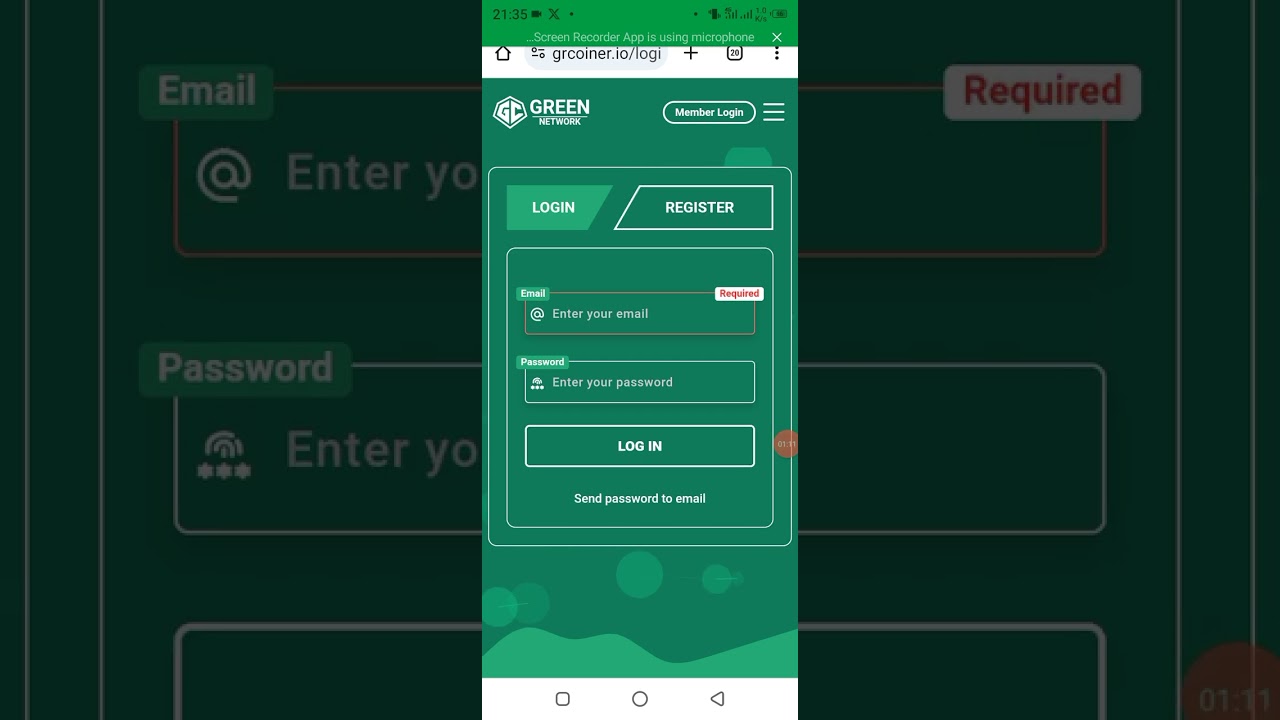 Green Network mining app | Green mining | Free earning | Online earning