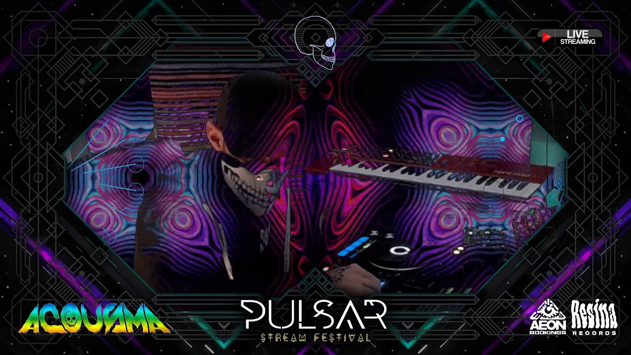 PULSAR FESTIVAL LIVE STREAM 2020 - ACOUSMA DJ SET - RESINA RECORDS