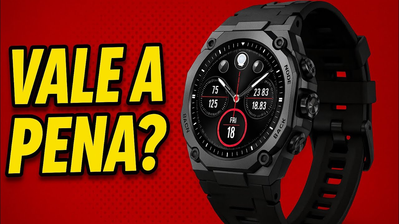 Review SINCERO do Smartwatch AURAFIT Am18 - surpreendeu!