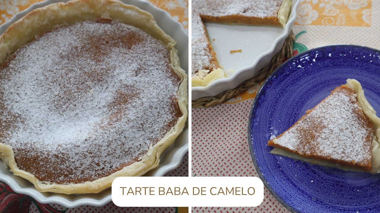 TARTE BABA DE CAMELO/SÓ LEVA 4 INGREDEINTES/DELICIOSA