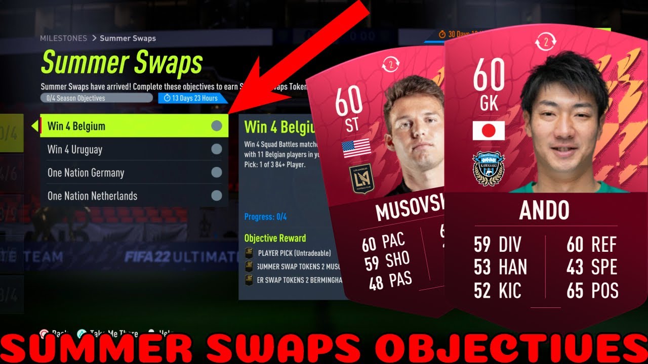 HOW TO COMPLETE SUMMER SWAPS OBJECTIVES FAST! - Summer Swaps Milestones - FIFA 22 Ultimate Team