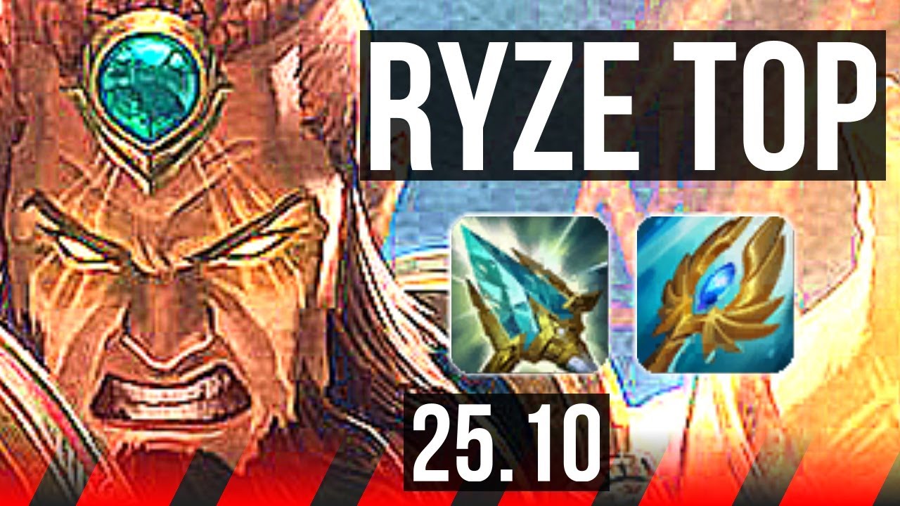 RYZE vs RENEKTON (TOP) | EUW Diamond | 25.10