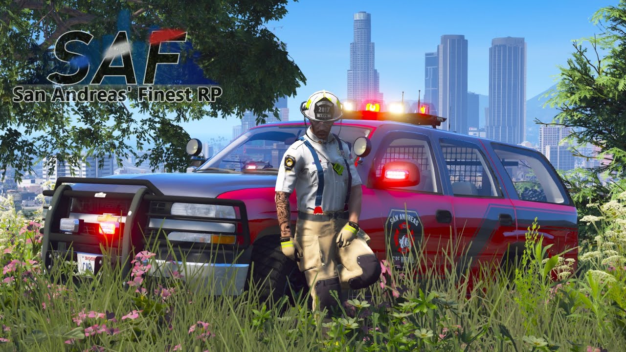 SA'F #509 - Fire In The Oil Field | GTA V RP