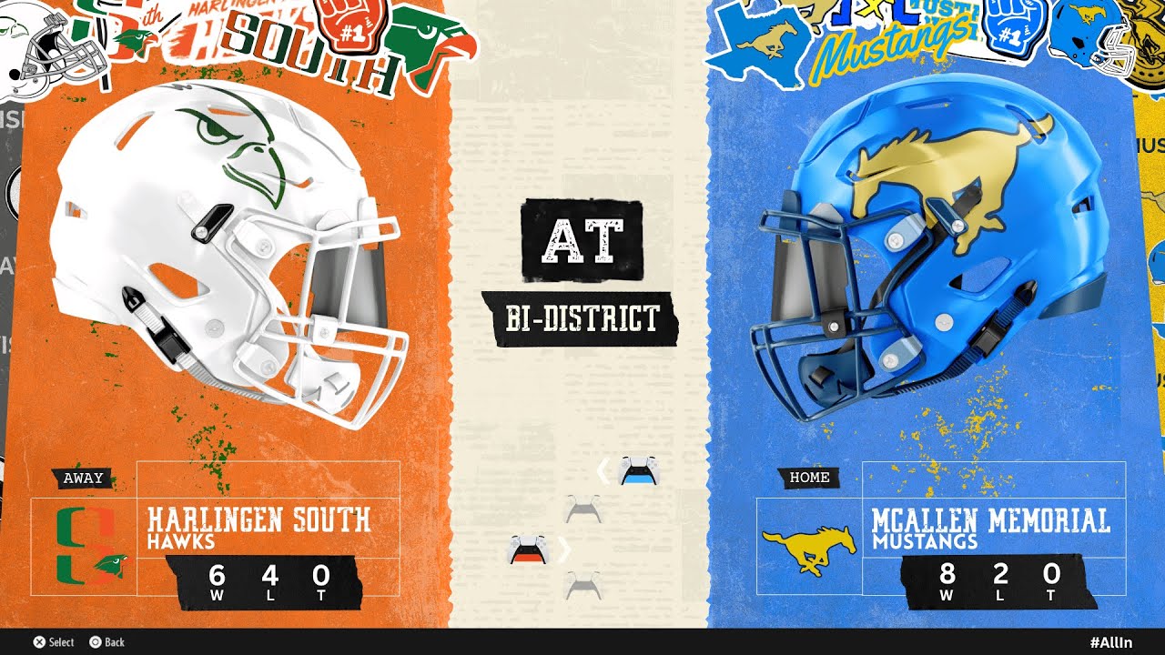 Football - Harlingen South Vs McAllen Memorial - Bi-District - 2025 | McAllen ISD